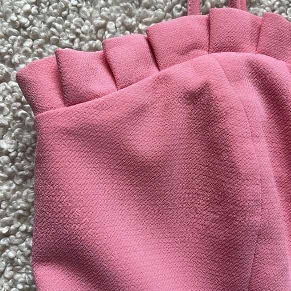 BCBGeneration Spaghetti Strap Cropped Jumpsuit Size 12 - Picture 9 of 16